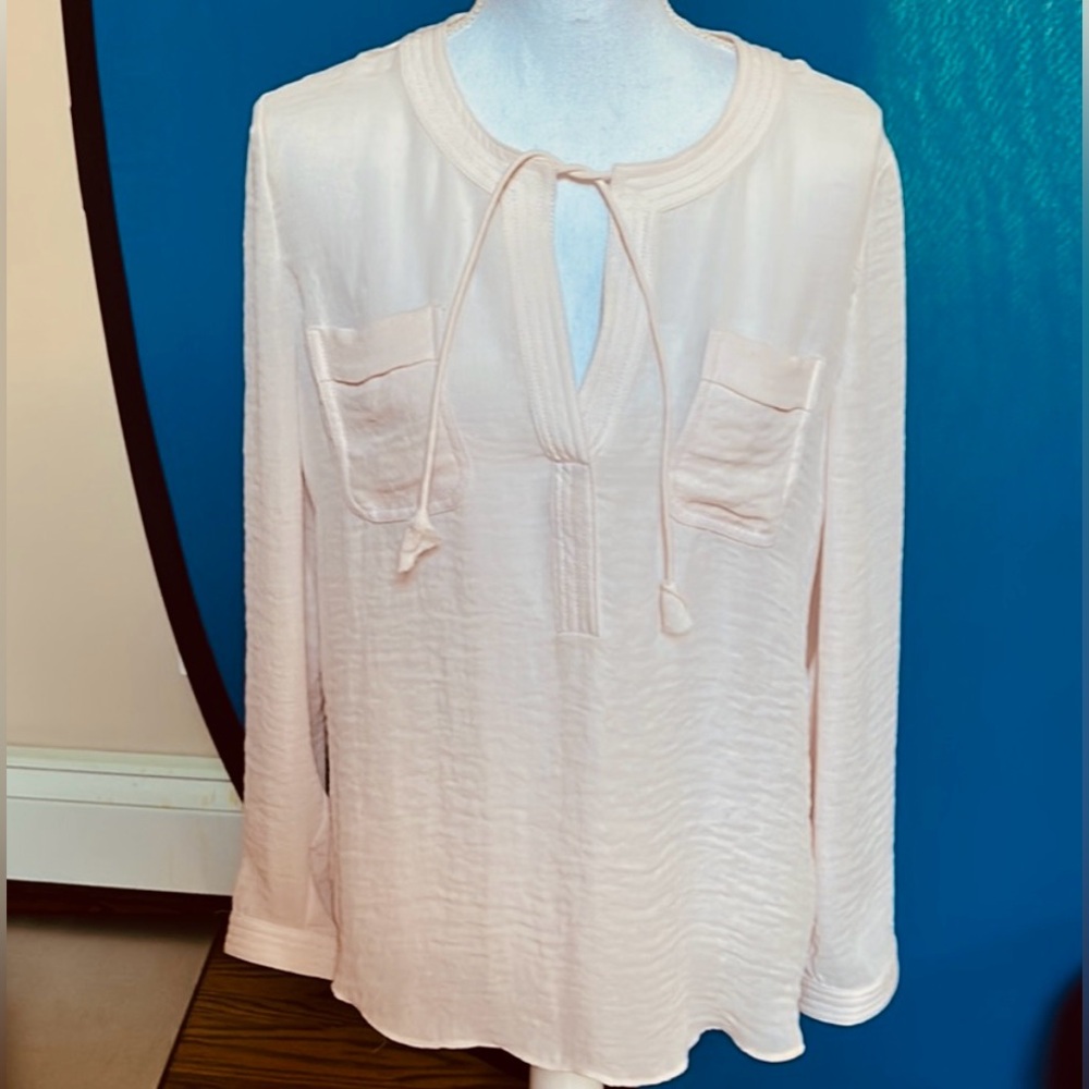Rebecca Taylor, pale pink blouse size 4